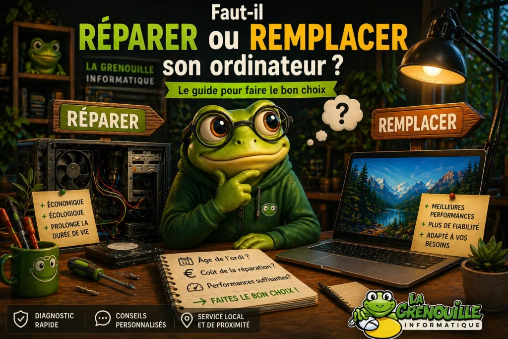 réparer ou remplacer son pc ?