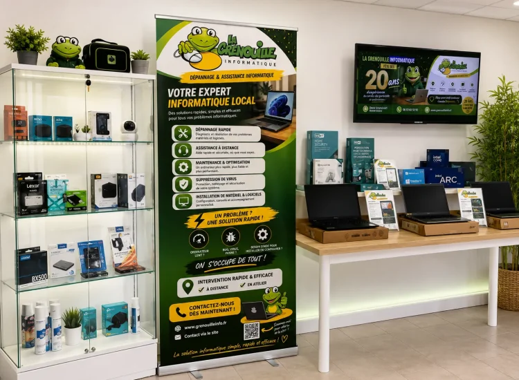 boutique grenouille informatique Alençon